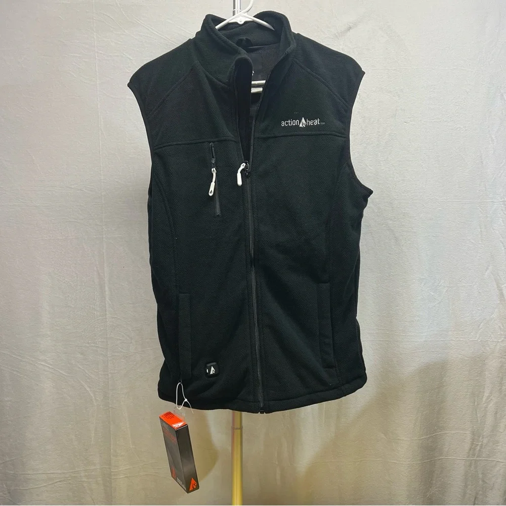 ActionHeat Men’s Black Heated Vest‎ Small